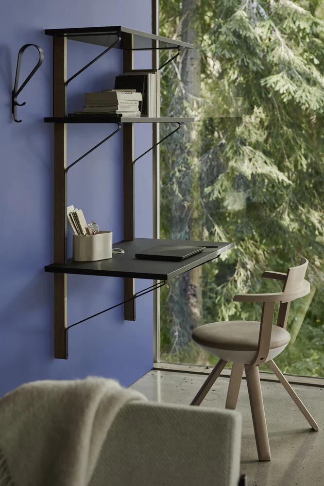 REB013 Kaari Wall Shelf with Desk