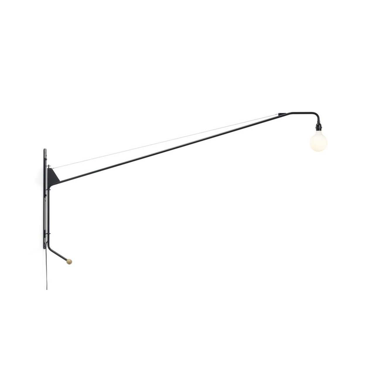 Vitra Potence Wall Lamp Deep Black