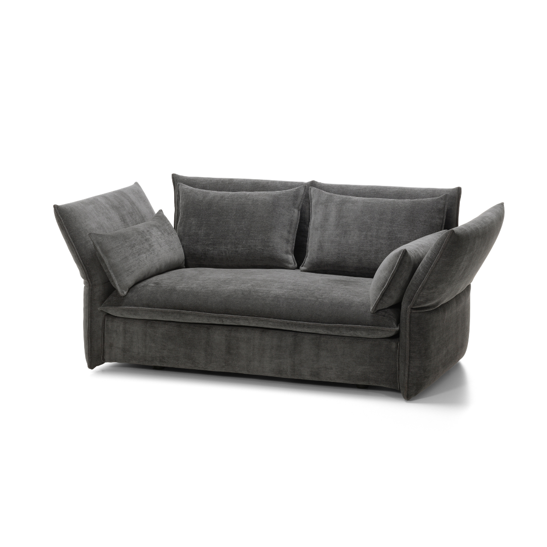 vitra mariposa sofa grey