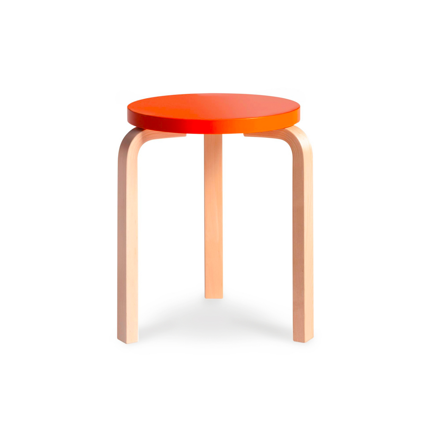 Artek Stool 60 Orange