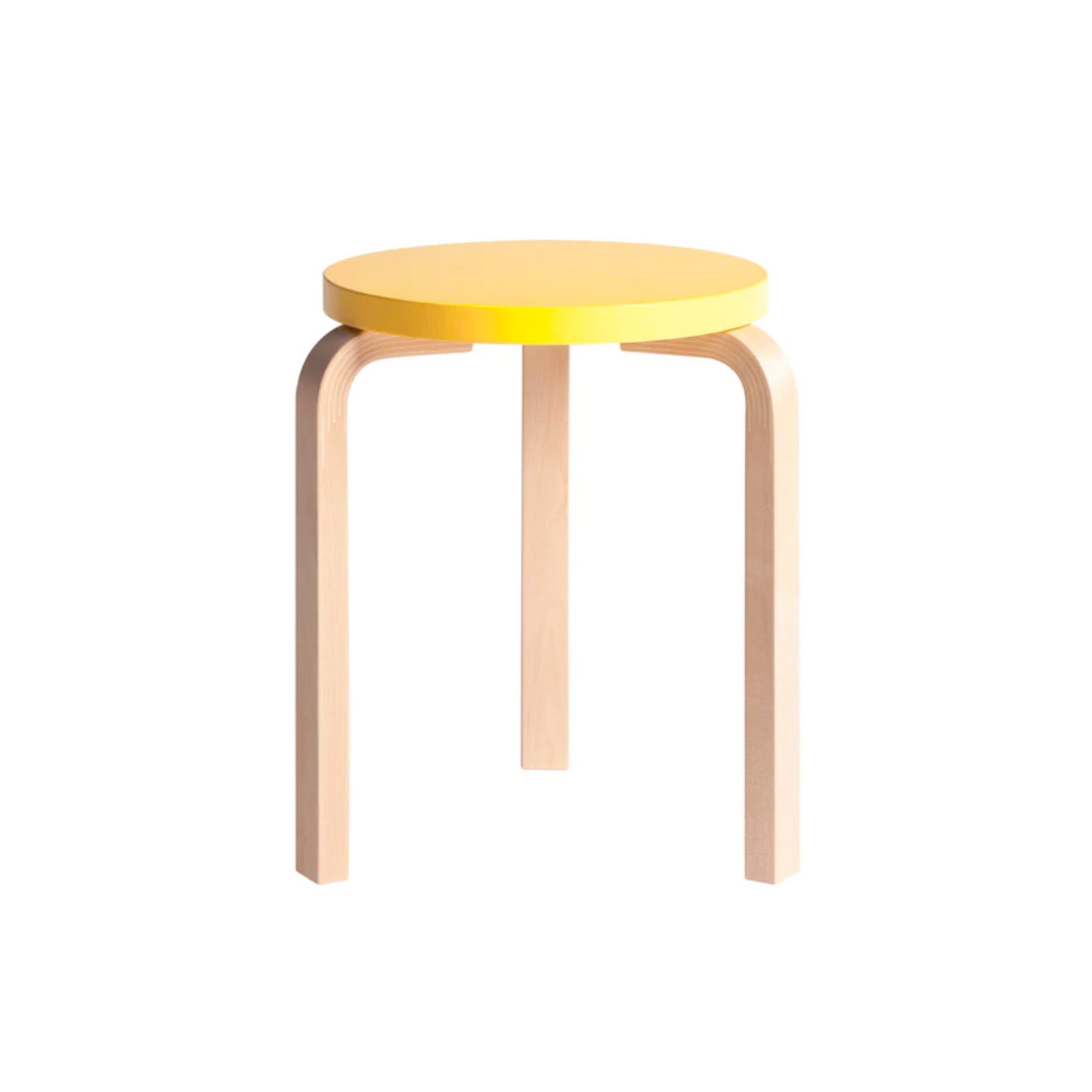 Artek Stool 60 Yellow