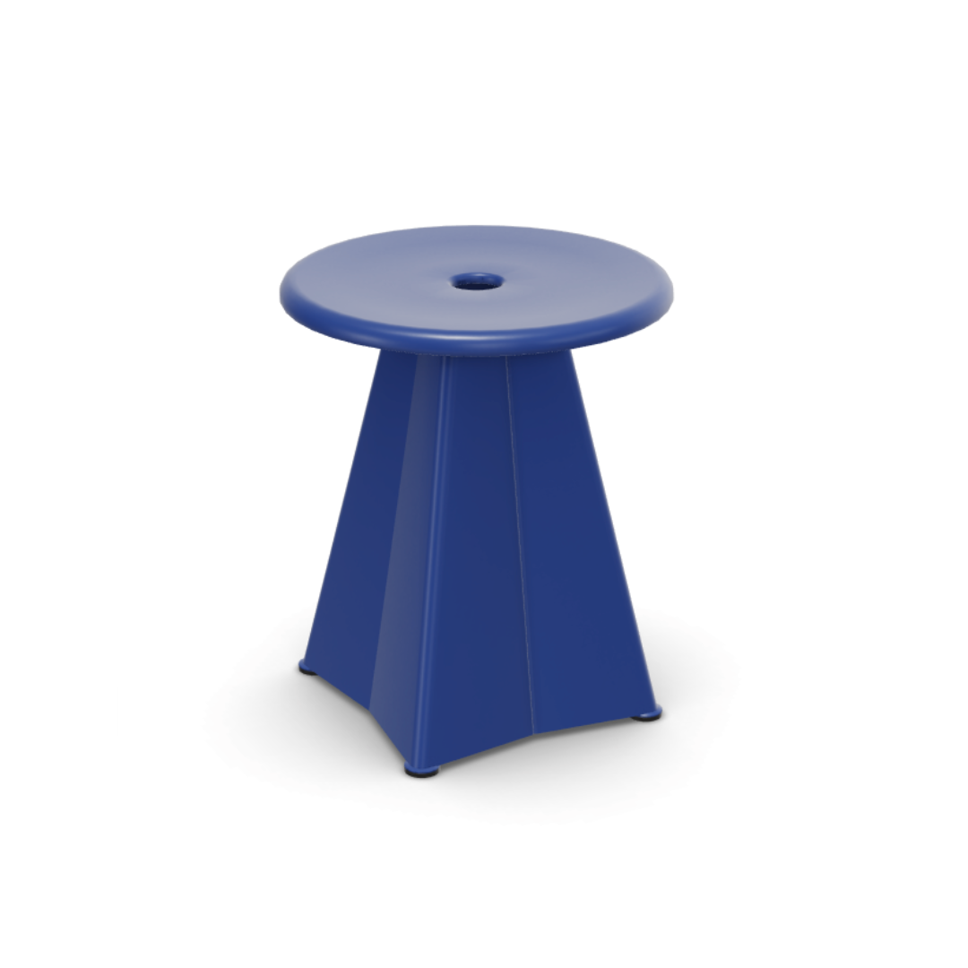 Vitra Tabouret Metallique Blue