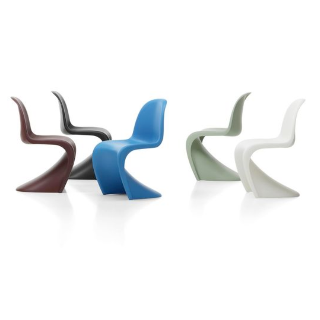 Vitra Panton Chair group display collection series