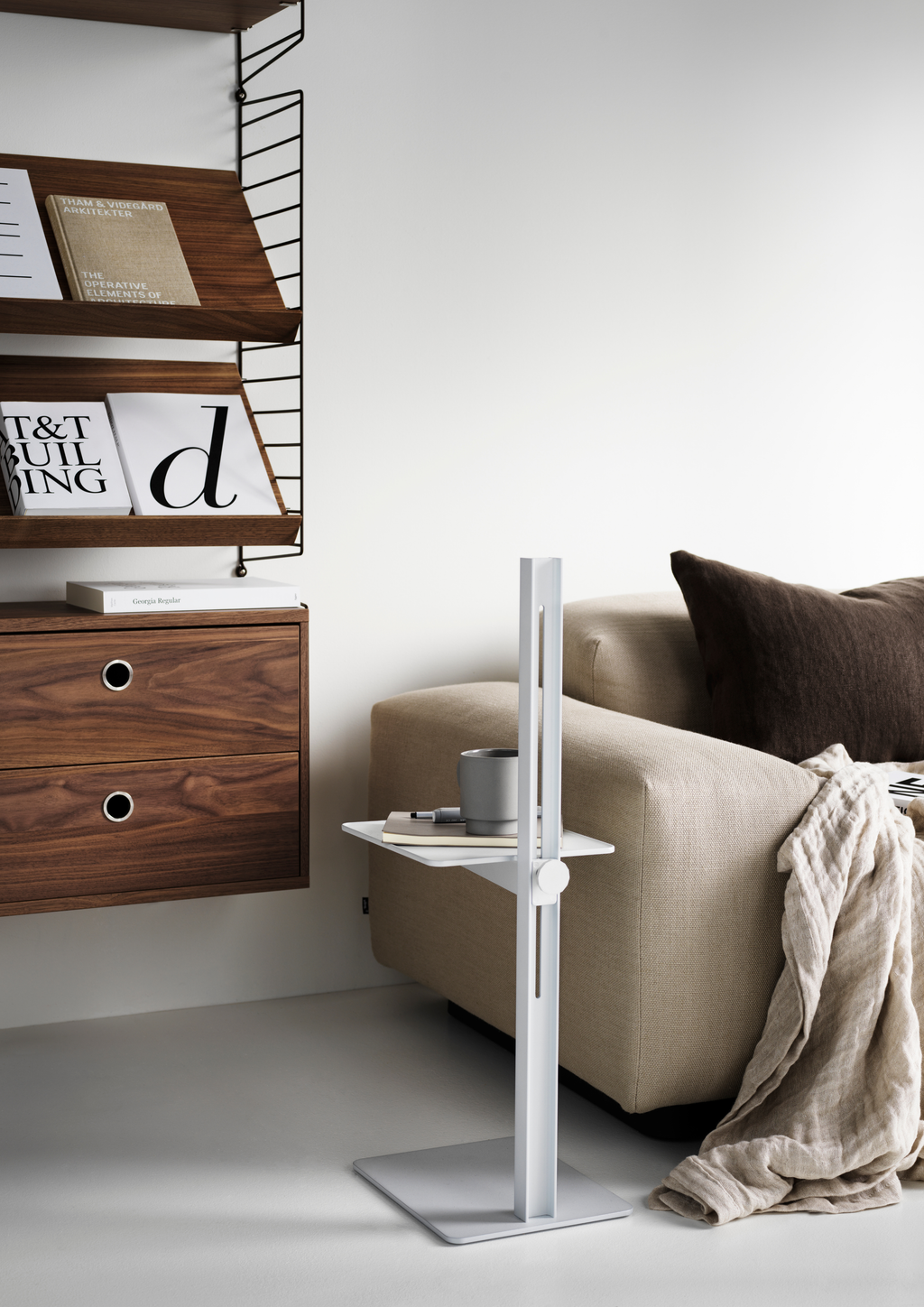 Aluminium Museum Side Table