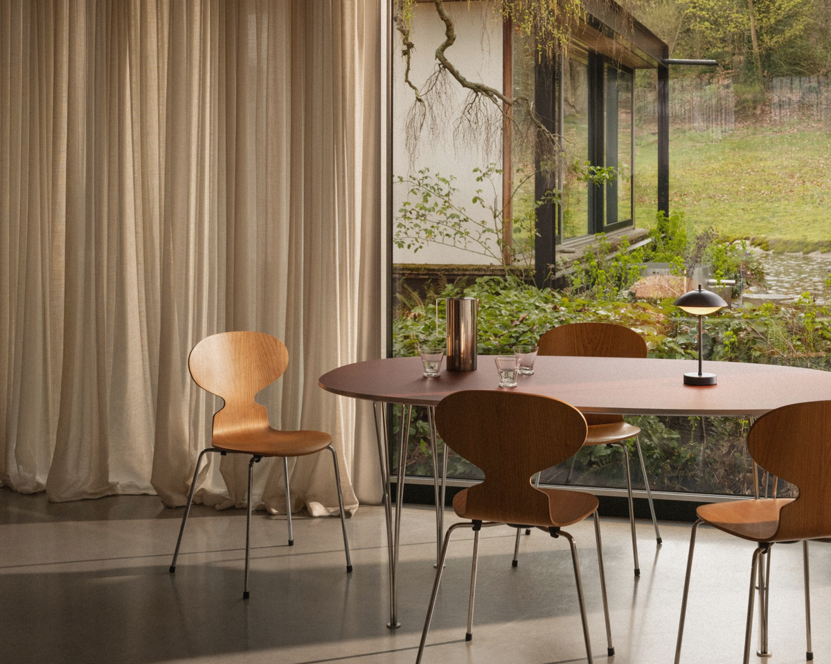 Ant™ Chair - Clear Lacquered Veneer