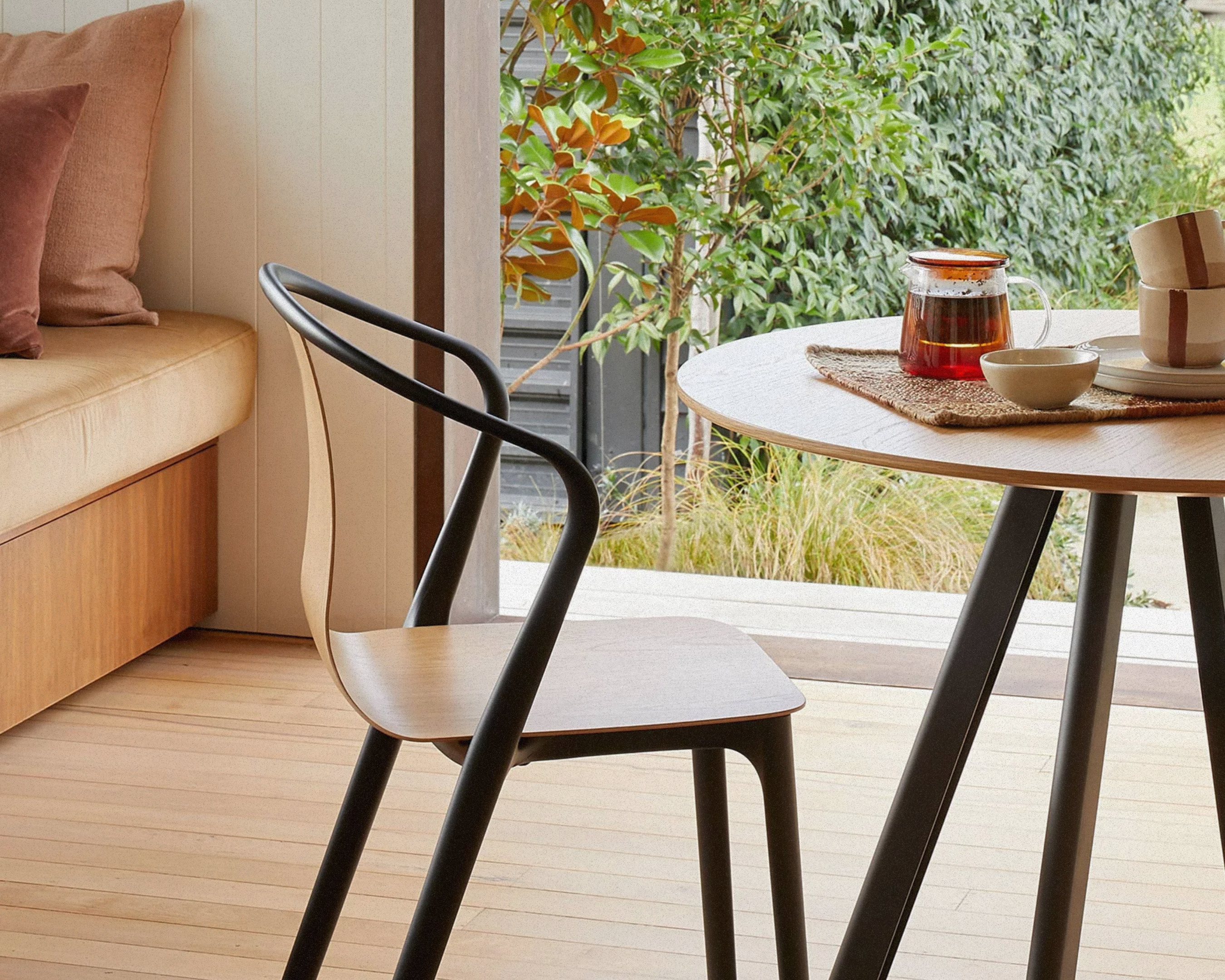 Belleville Armchair Wood