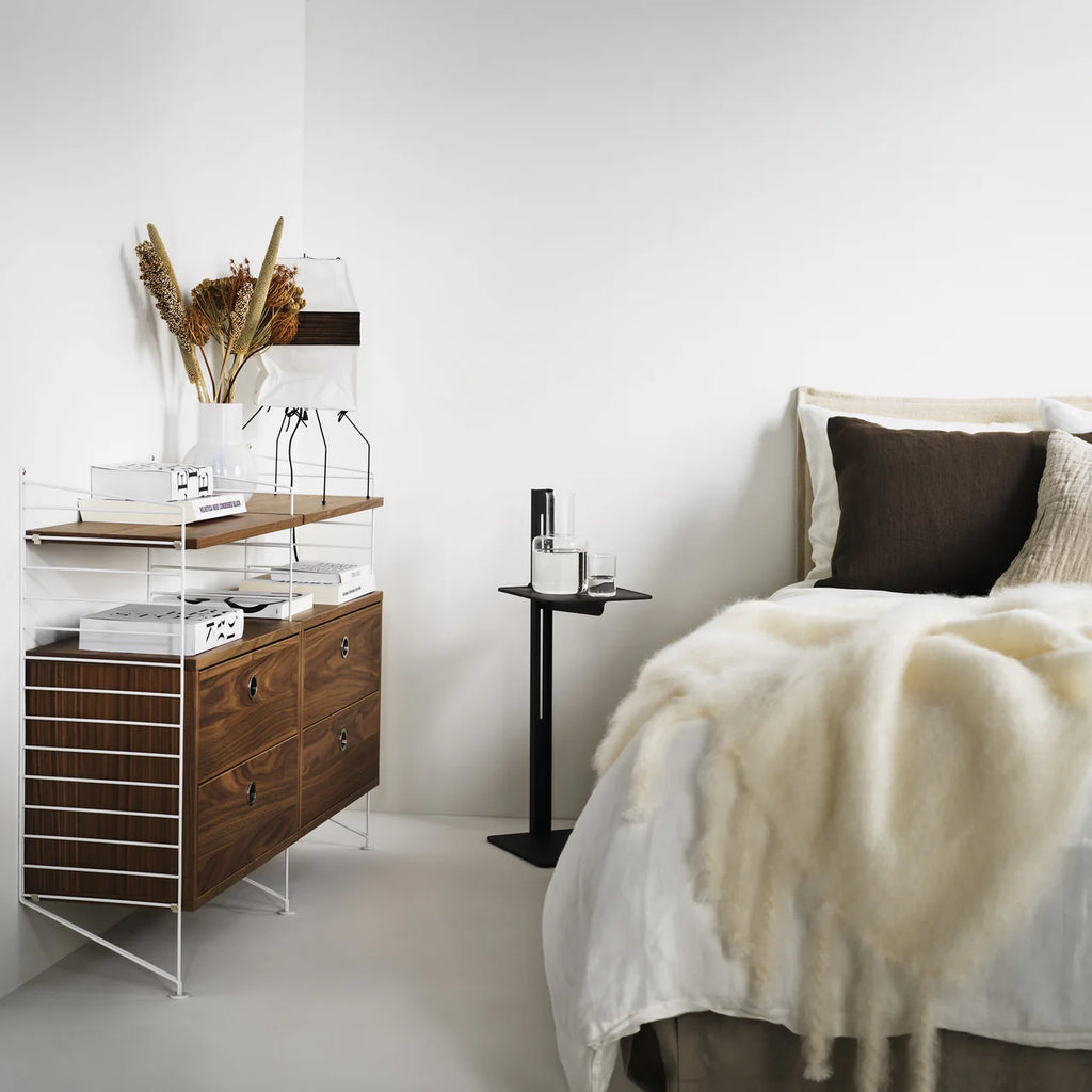 Black Museum Side Table