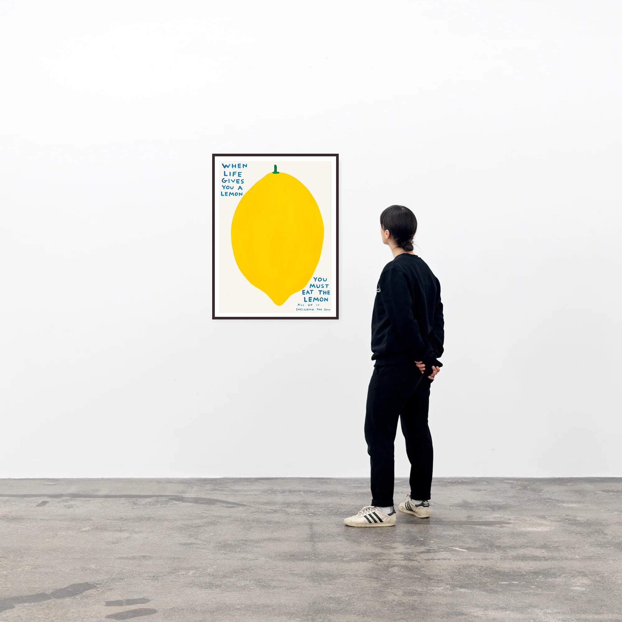 When Life Gives You A Lemon Poster