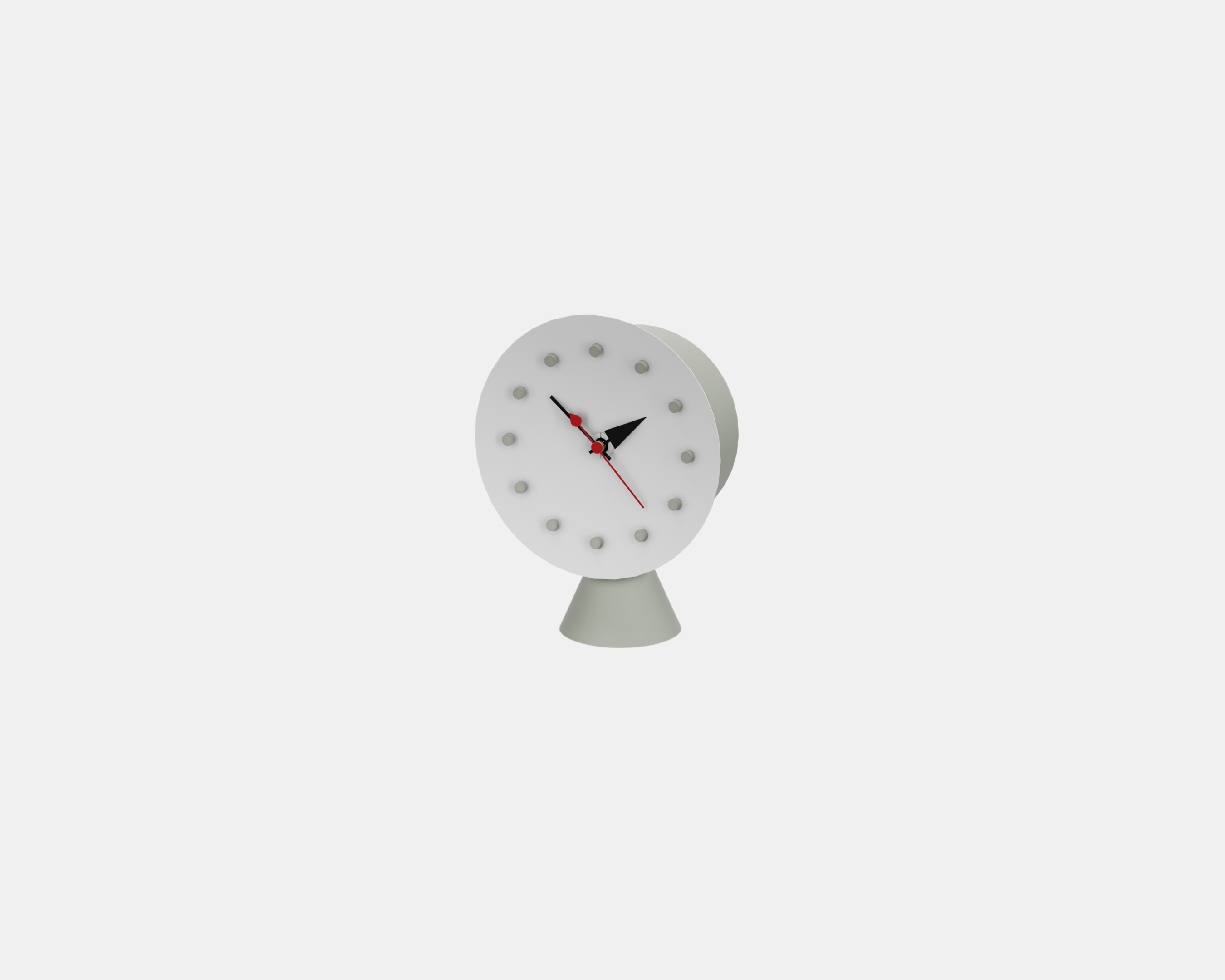 Desk Clock - Cone Base Clock