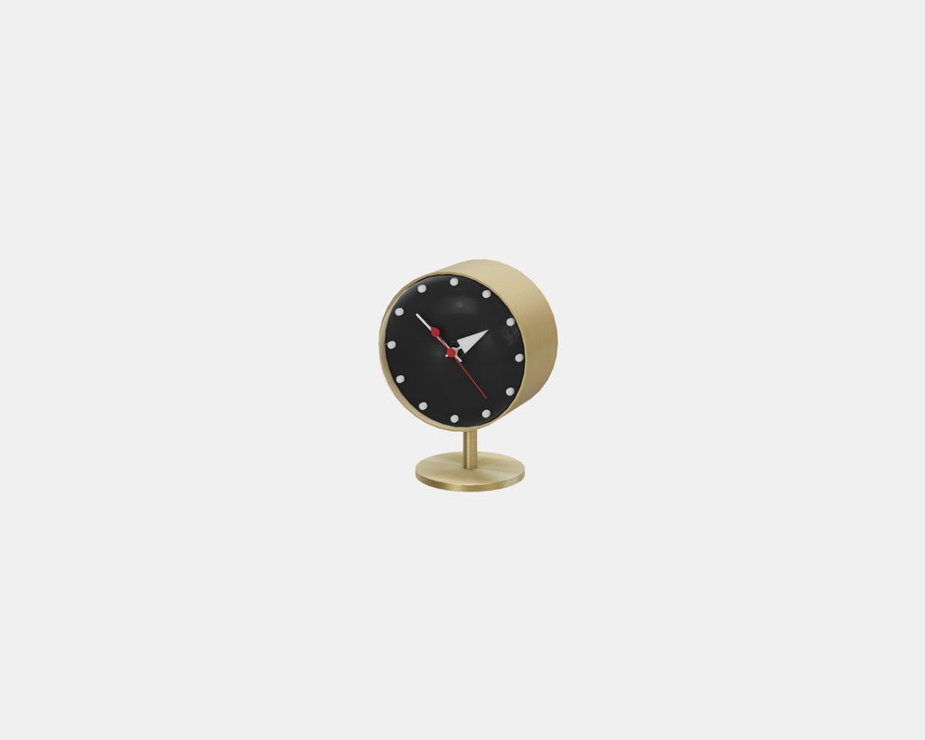Desk Clocks - Night Clock Brass