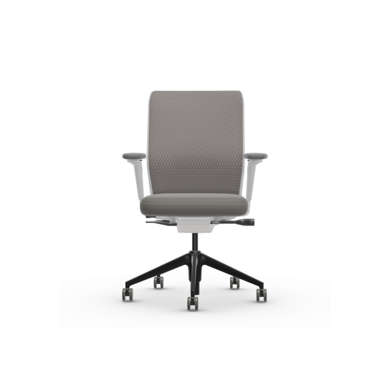 ID Mesh - Dim Grey - FlowMotion with forward tilt - with seat depth - 3D Armrest