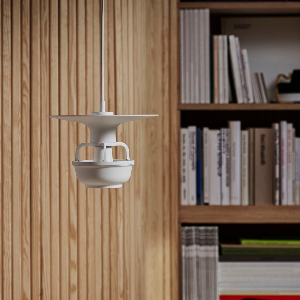 Kori Pendant Light with White Disc Shade