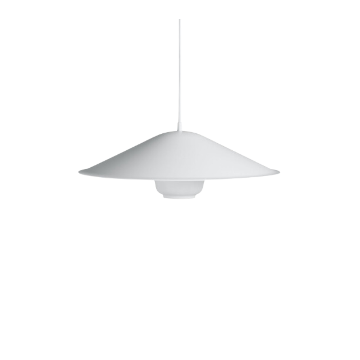 Kori Pendant Light with White Dune Shade