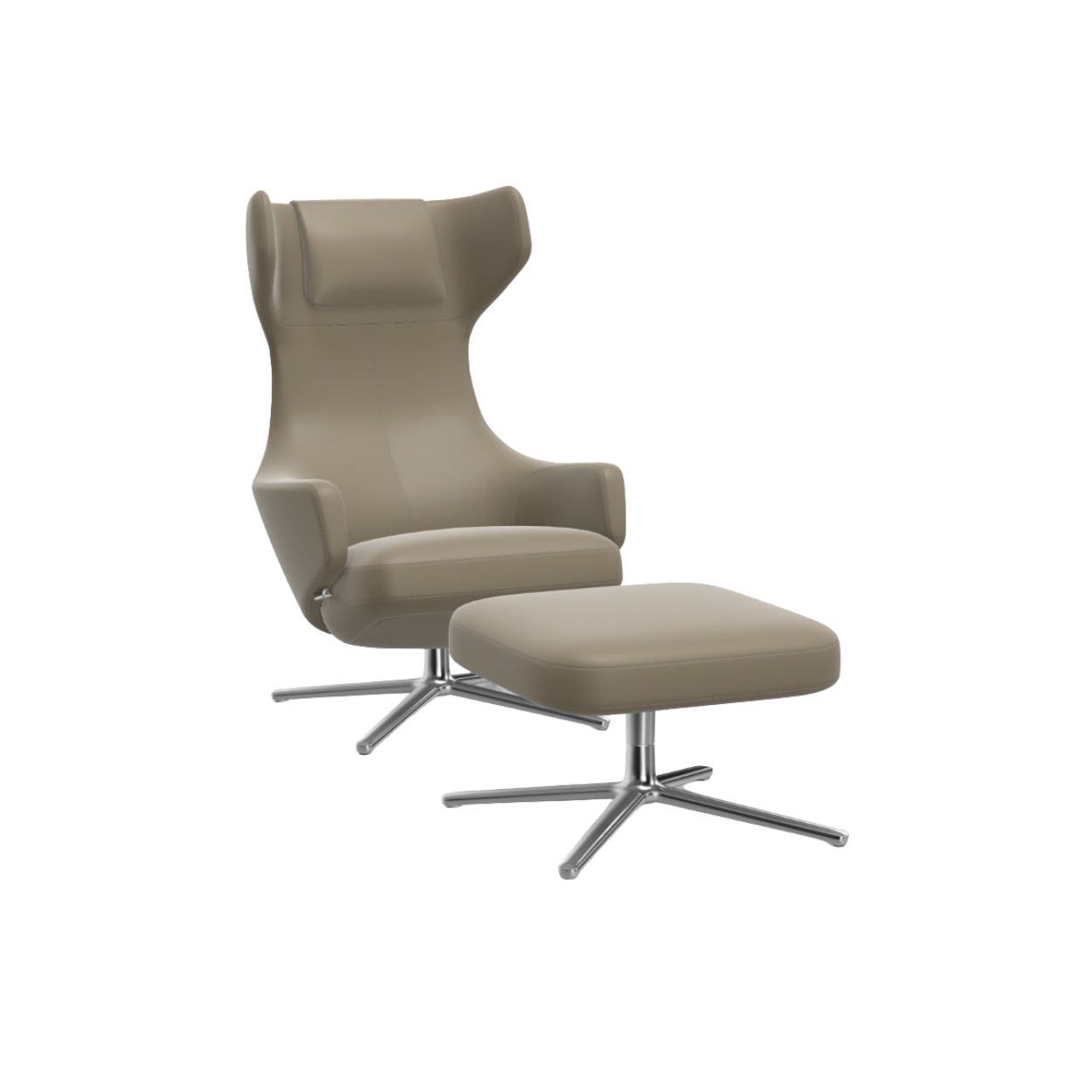Grand Repos Lounge Chair & Ottoman
