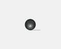 MAYUHANA® Ma Black Sphere Floor