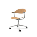 Wooden ergonomic office chair with casters Malaysia