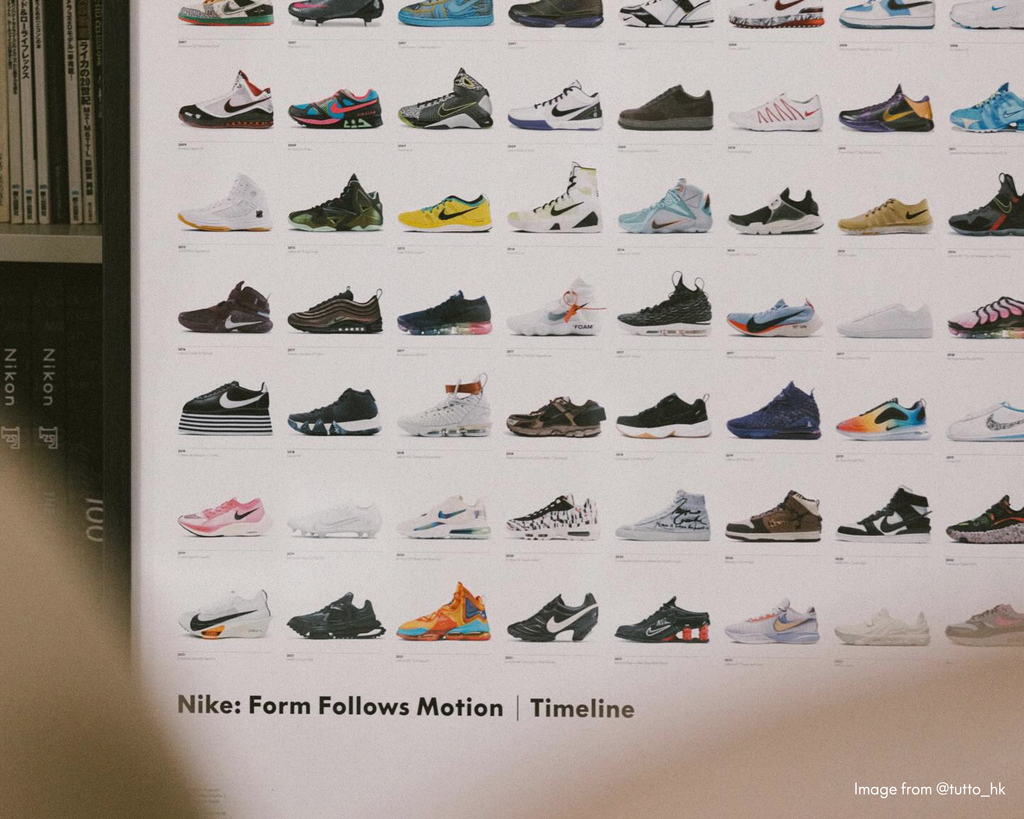 Poster Garis Masa Nike