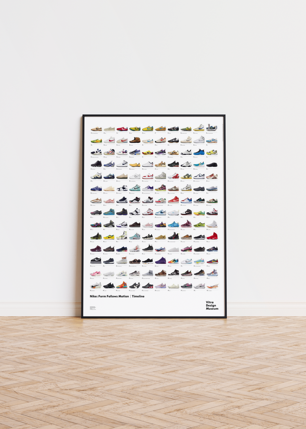 Nike Timeline Poster