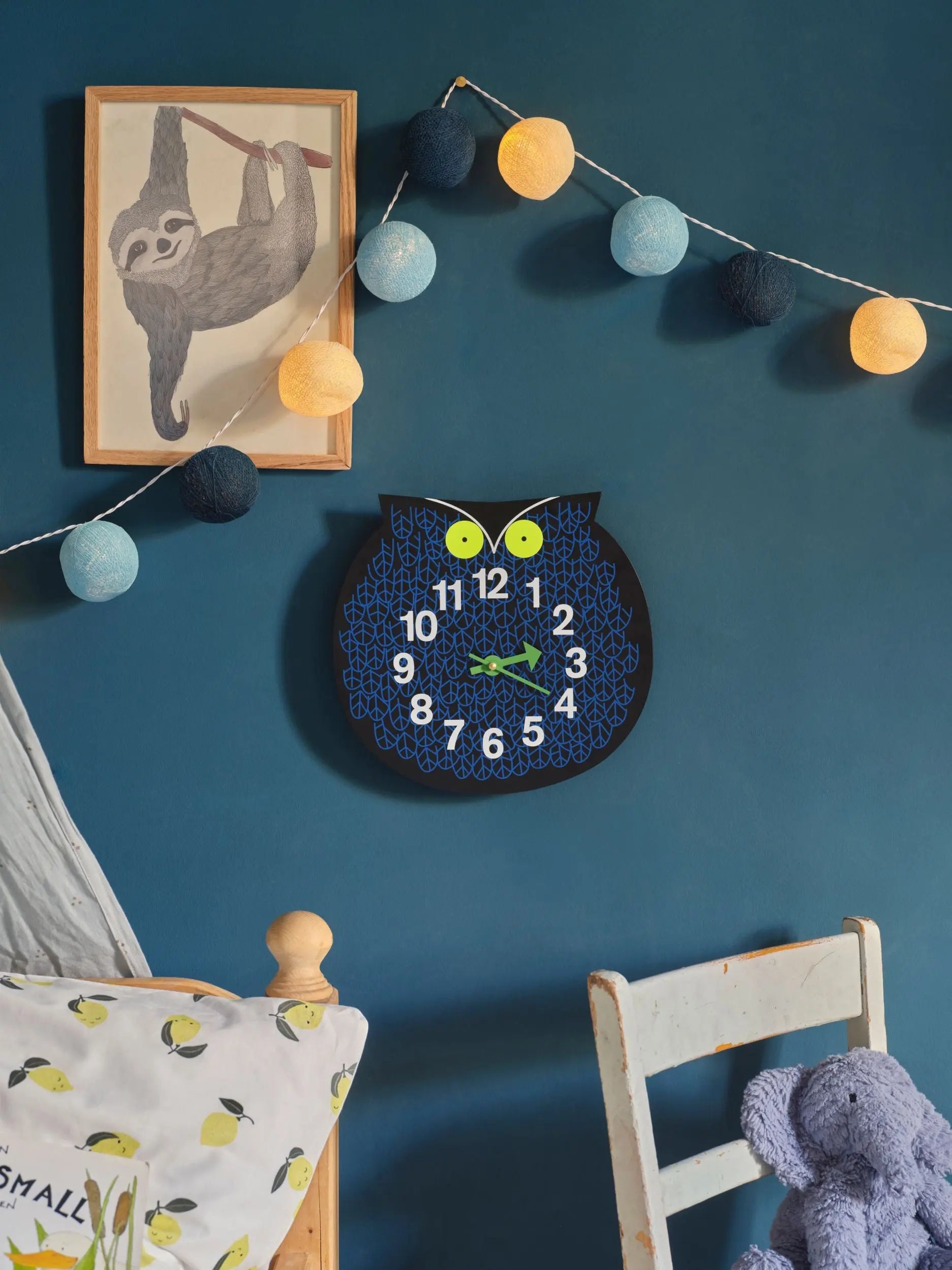 Omar the Owl Clock
