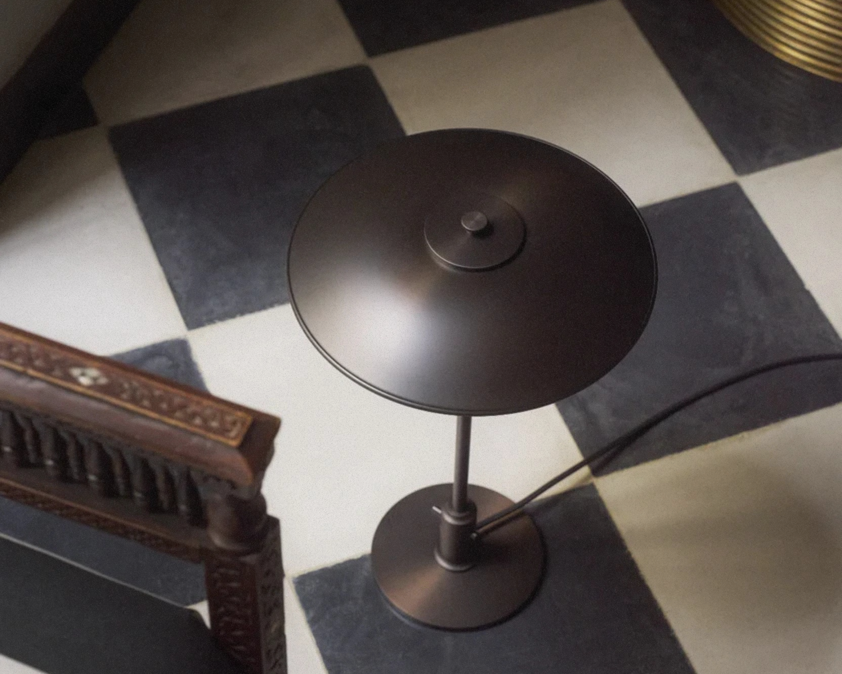 PH 3/2 Aged Brass Opal Table Lamp - Special Edition