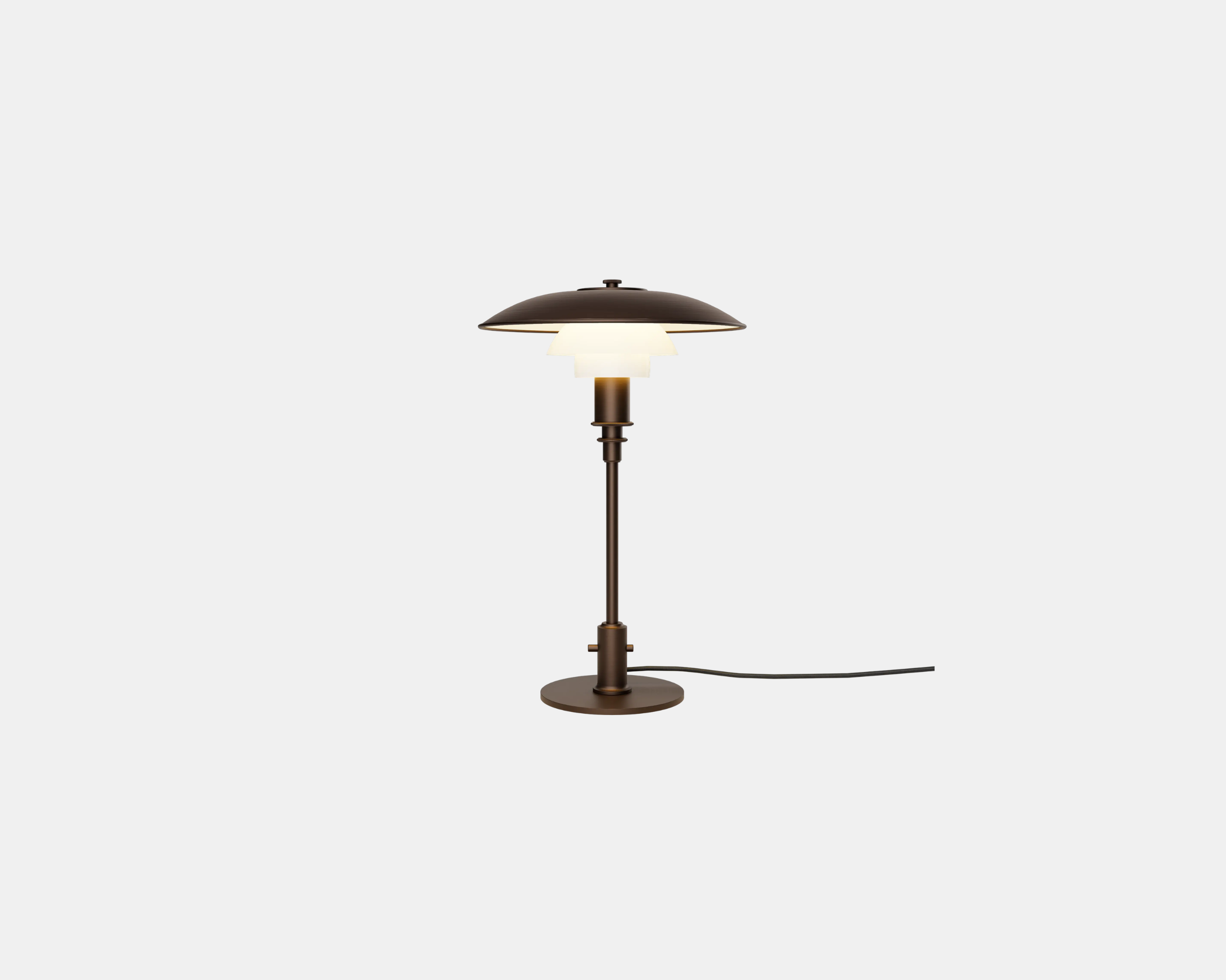 PH 3/2 Aged Brass Opal Table Lamp - Special Edition