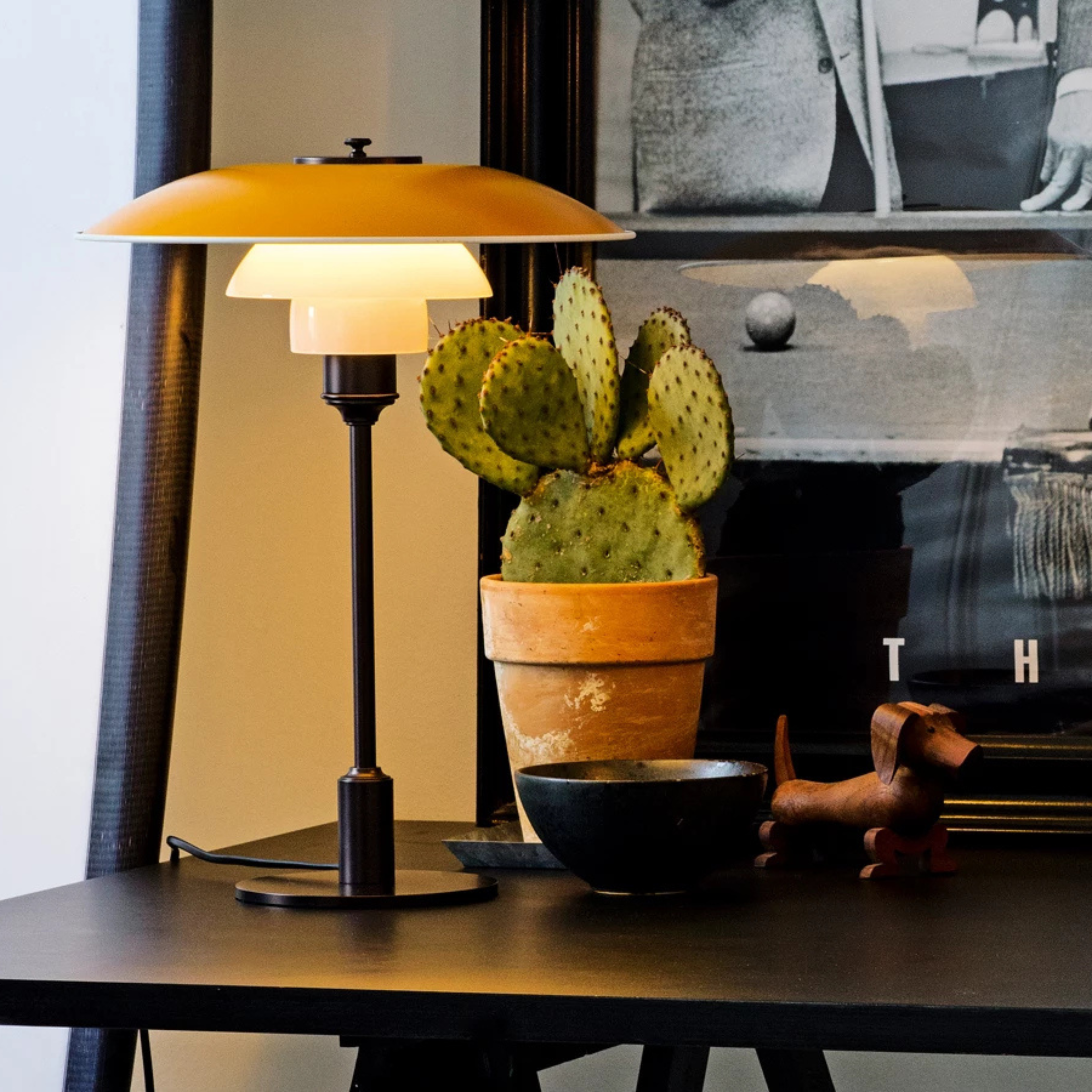 PH 3½-2½ Metal Table Lamp