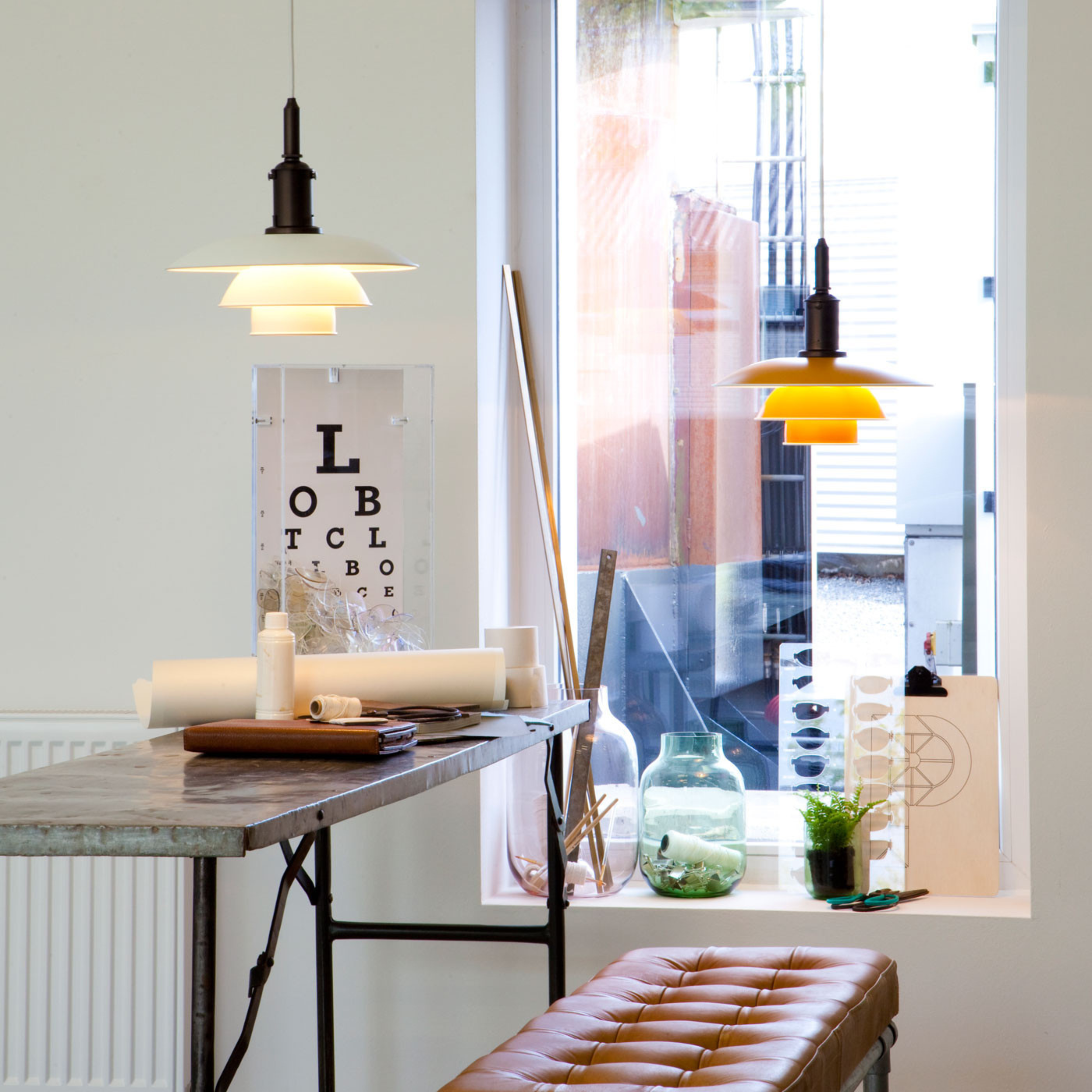 PH 3½-3 Metal Pendant