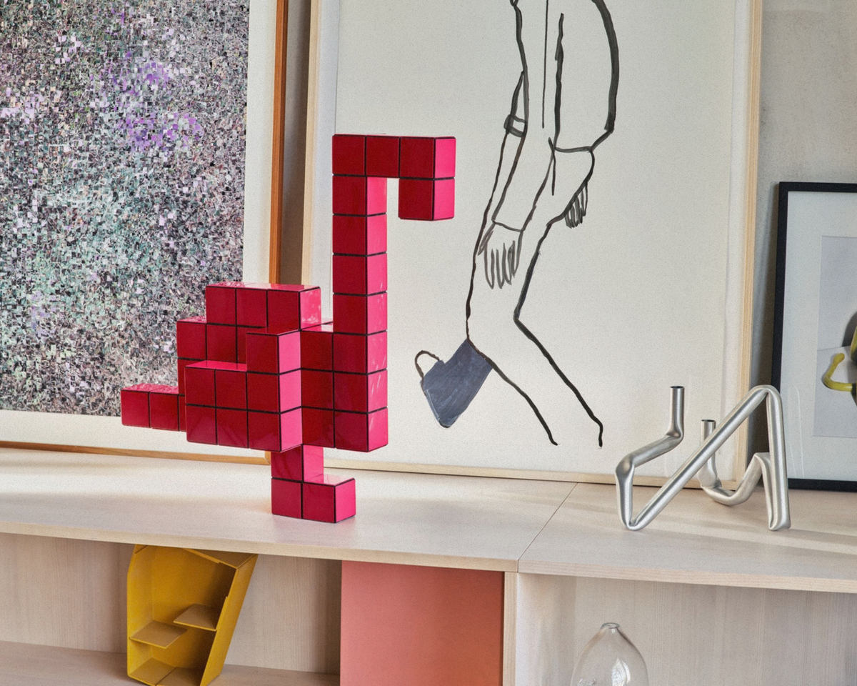 Panton Cubes, Flamingo