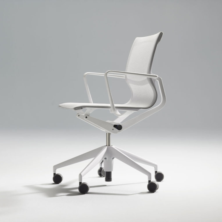Physix - TrioKnit, Silver Office Chair