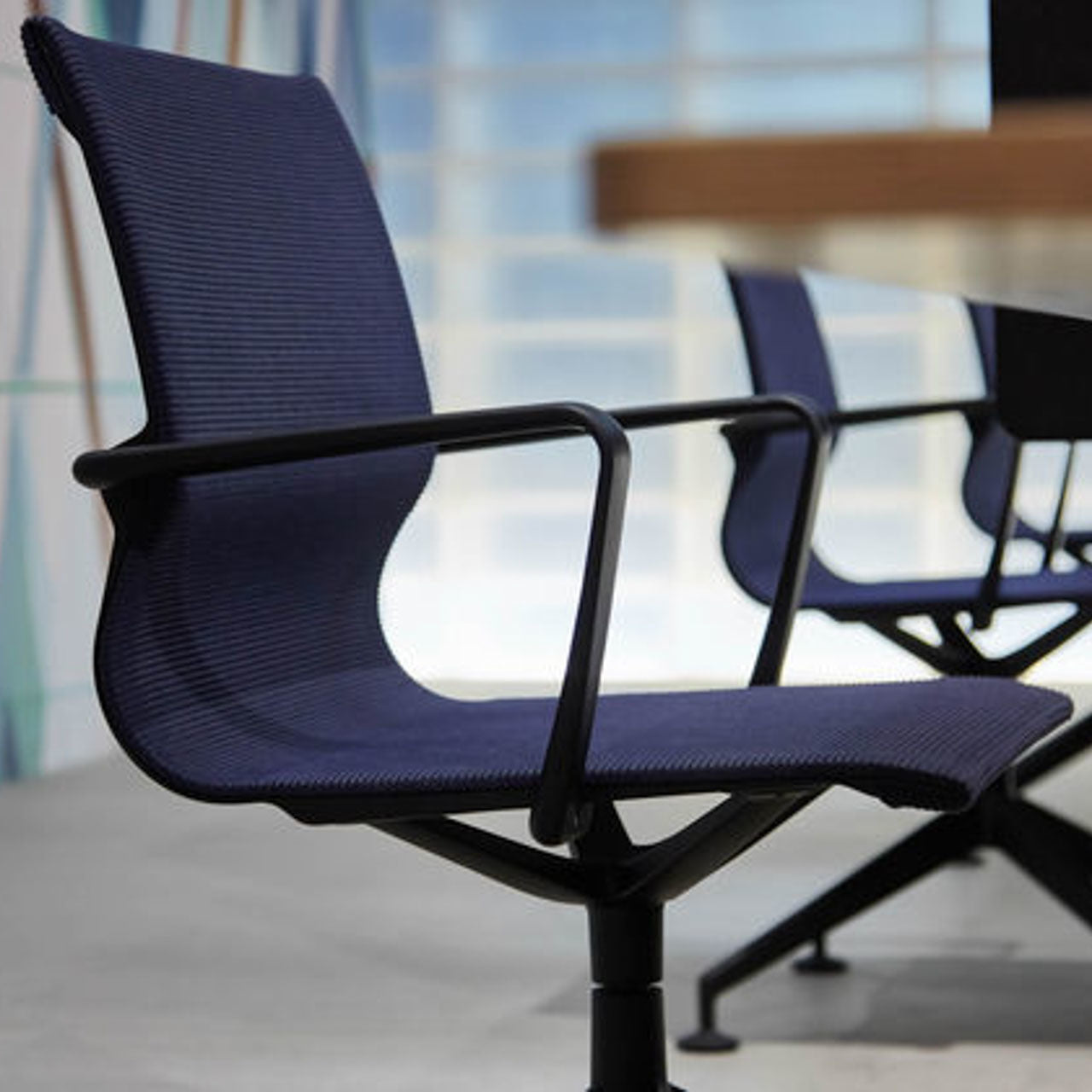 Physix Conference - TrioKnit, Black Pearl Conference Chair