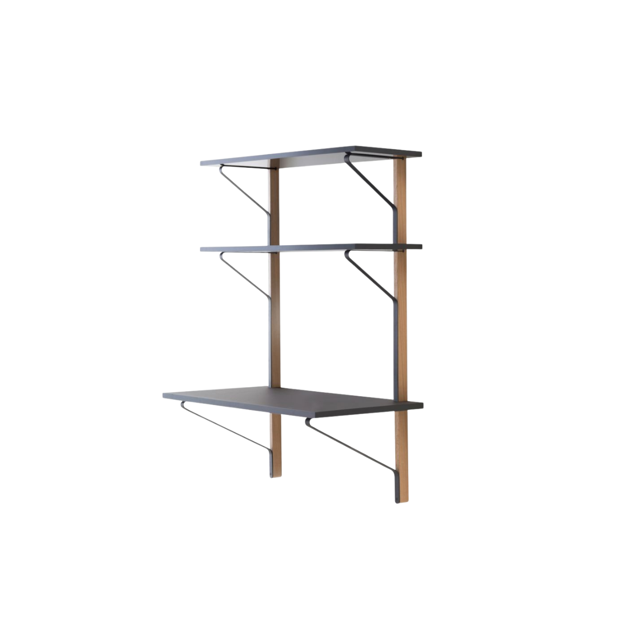 REB013 Kaari Wall Shelf with Desk