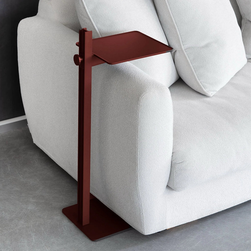 Red Rust Museum Side Table