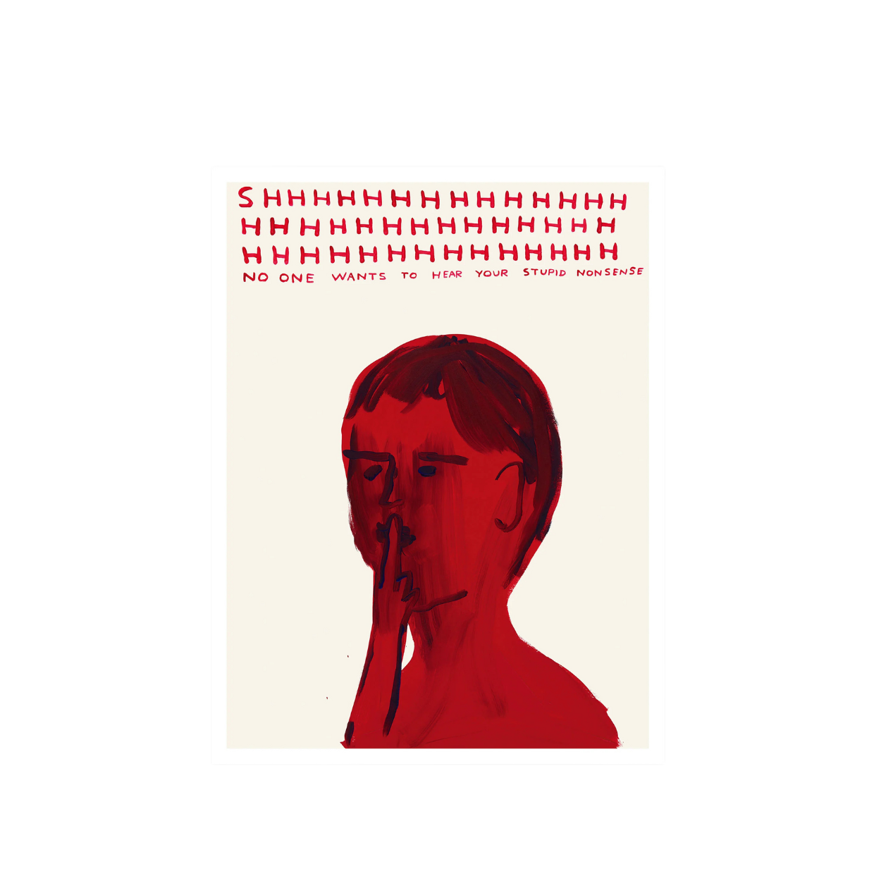 Shhh Poster Shrig Shop