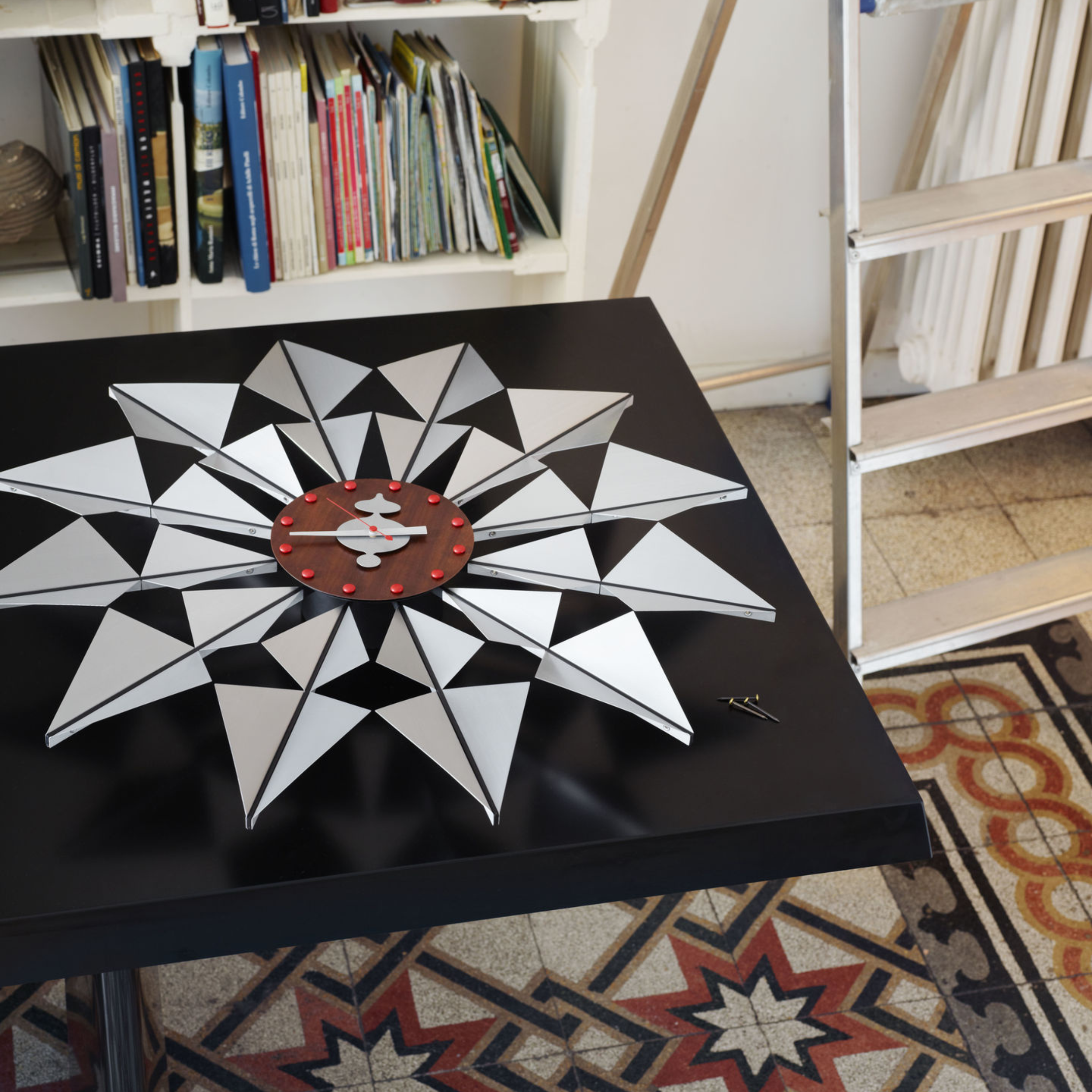 Flock of Butterflies Clock