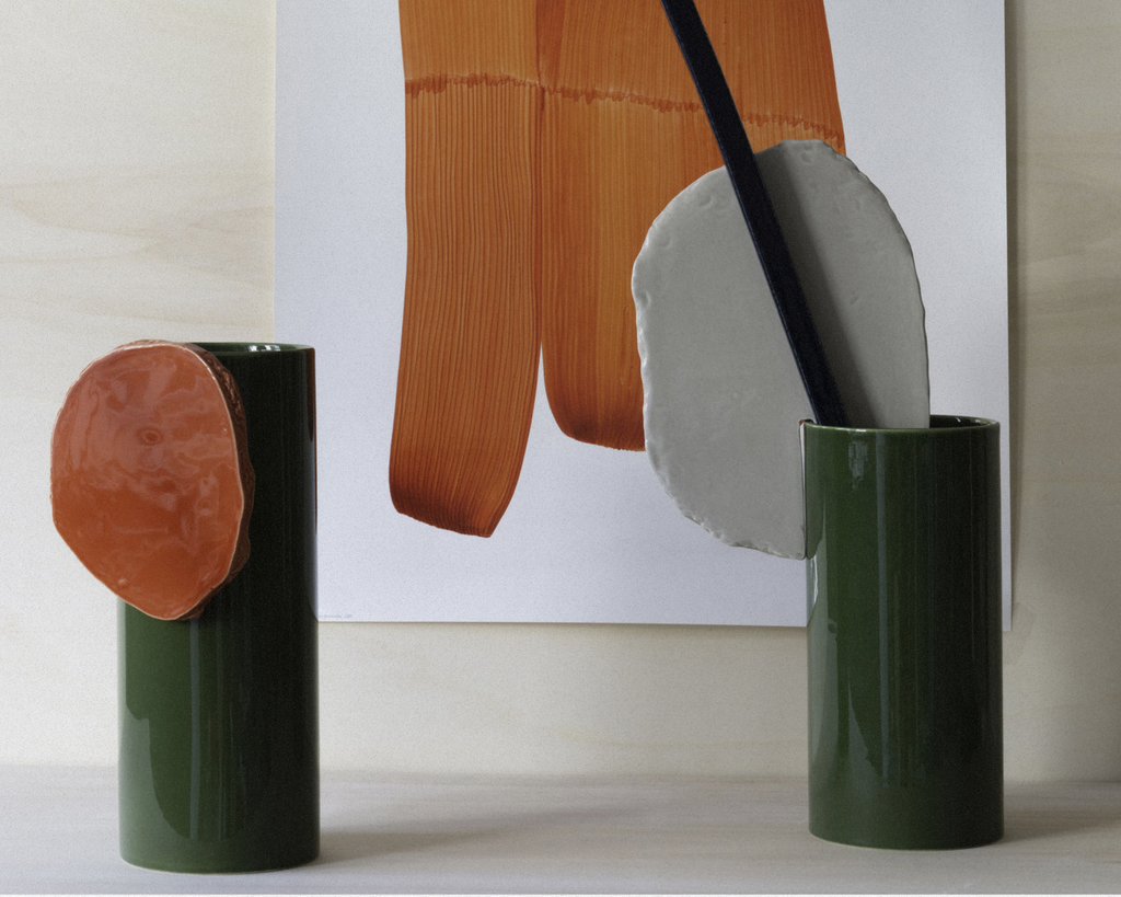 Vases Découpage - Disque