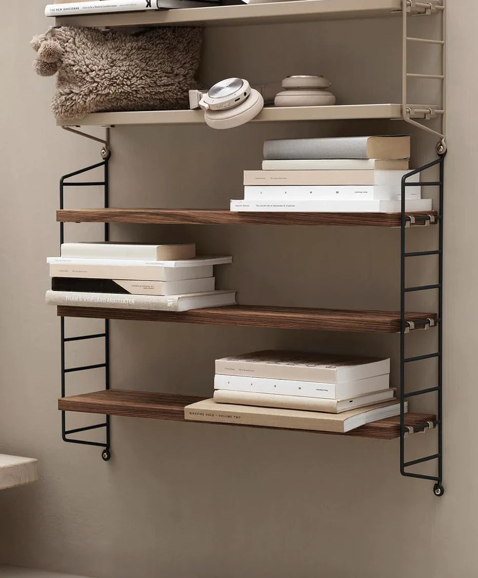 Walnut/Black String Pocket Wood