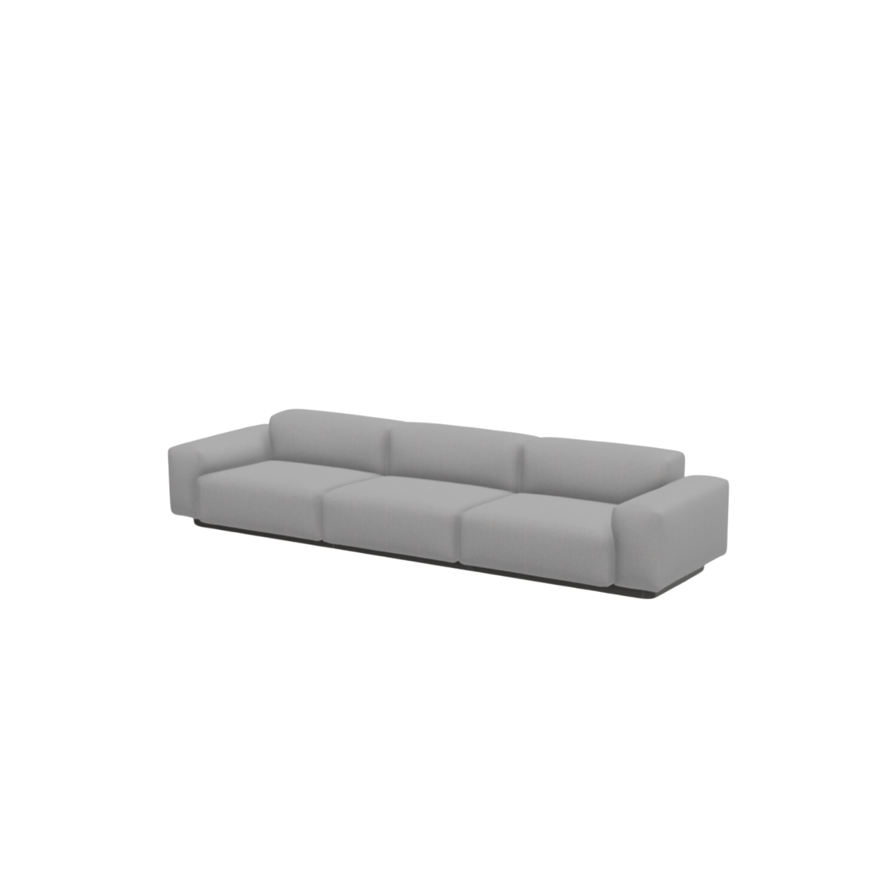 Soft Modular Sofa Three-Seater