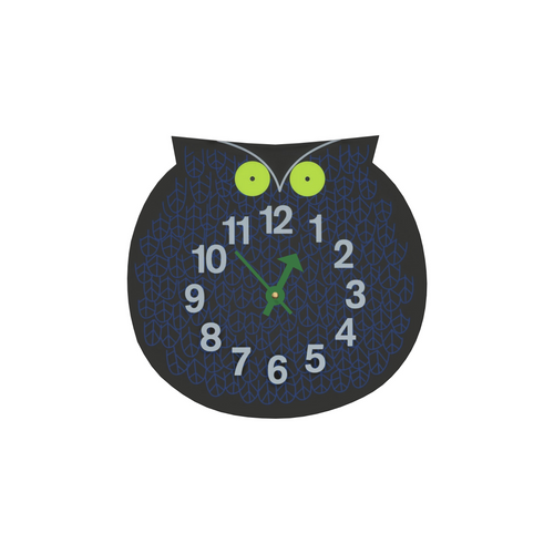 Omar the Owl Clock