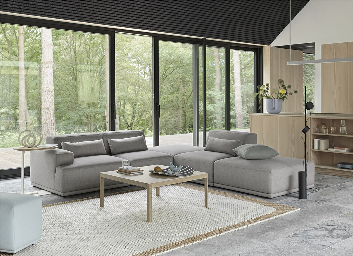 Vitra Soft Modular Sofa Three Seater Haus Living Concepts