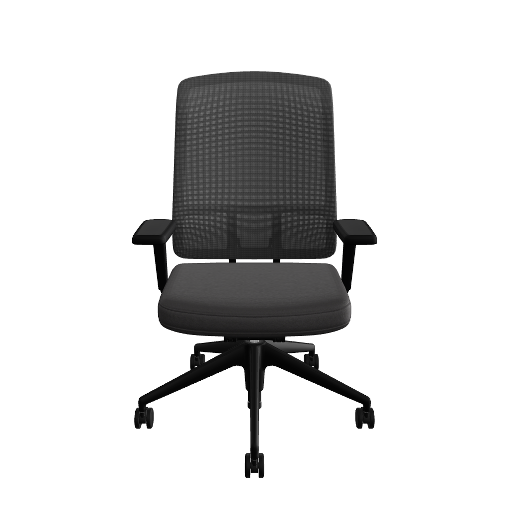 AM Chair - Lightnet, Dark Blue/Brown