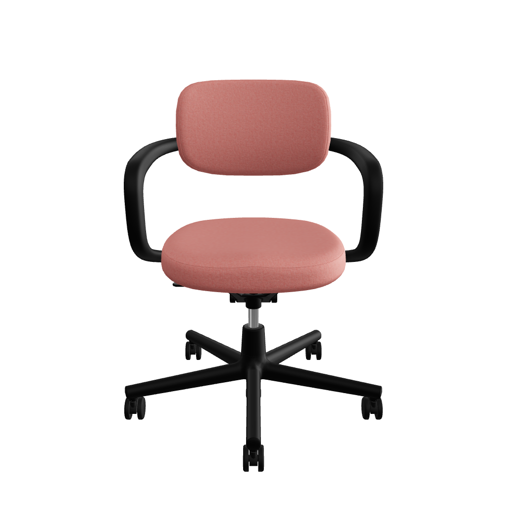 Allstar Task Chair - Poppy Red/Ivory