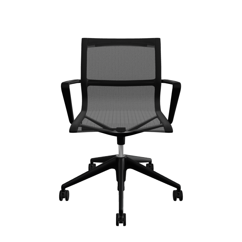 Physix Studio - TrioKnit, Black Pearl Office Chair