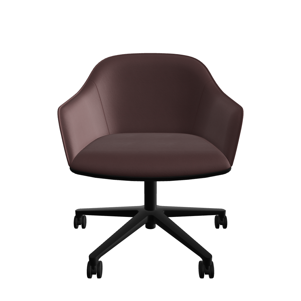 Softshell Chair, Five-Star Swivel Base