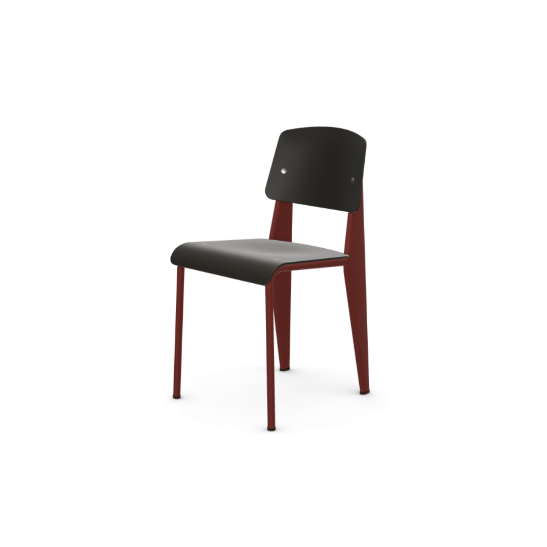 Vitra Standard SP Chair Dark Red Japanese