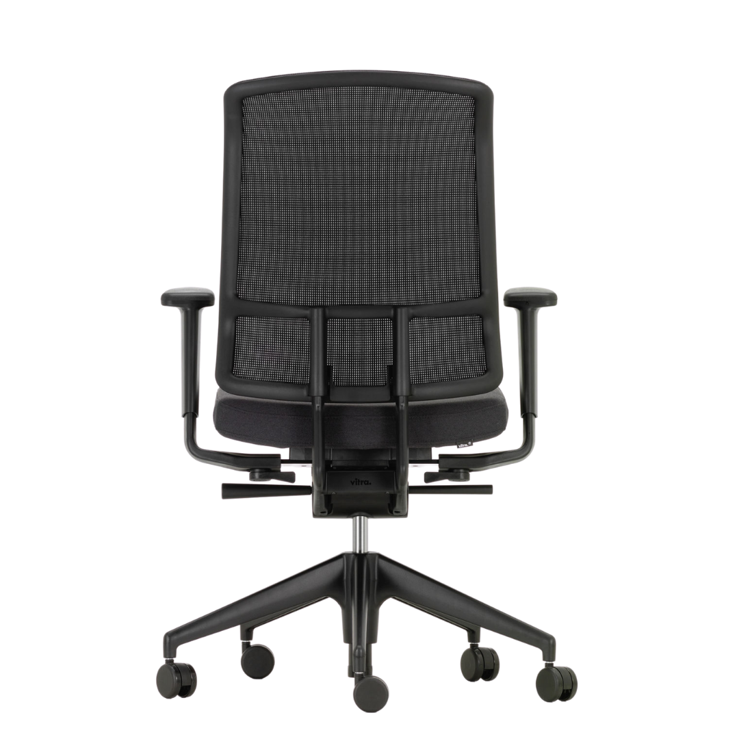 Vitra AM Chair - Lightnet, Dark Grey/Nero - Back