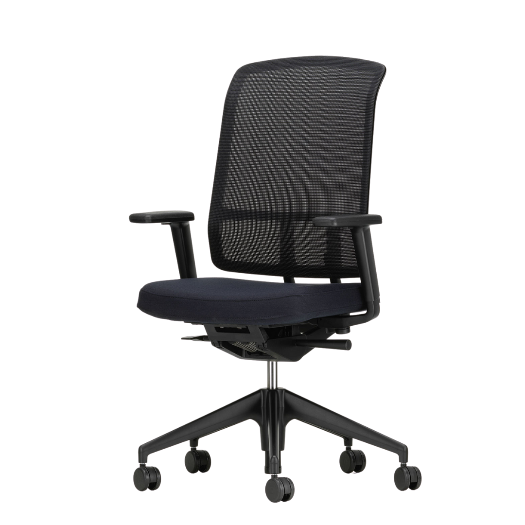 Vitra AM Chair - Lightnet, Dark Grey/Nero - Main