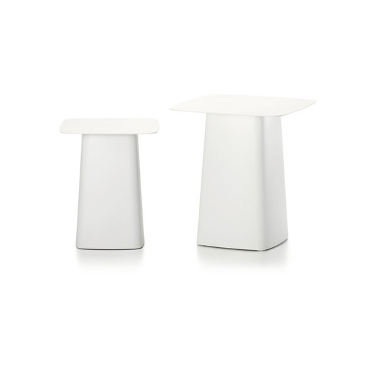 Vitra Metal Side Tables White