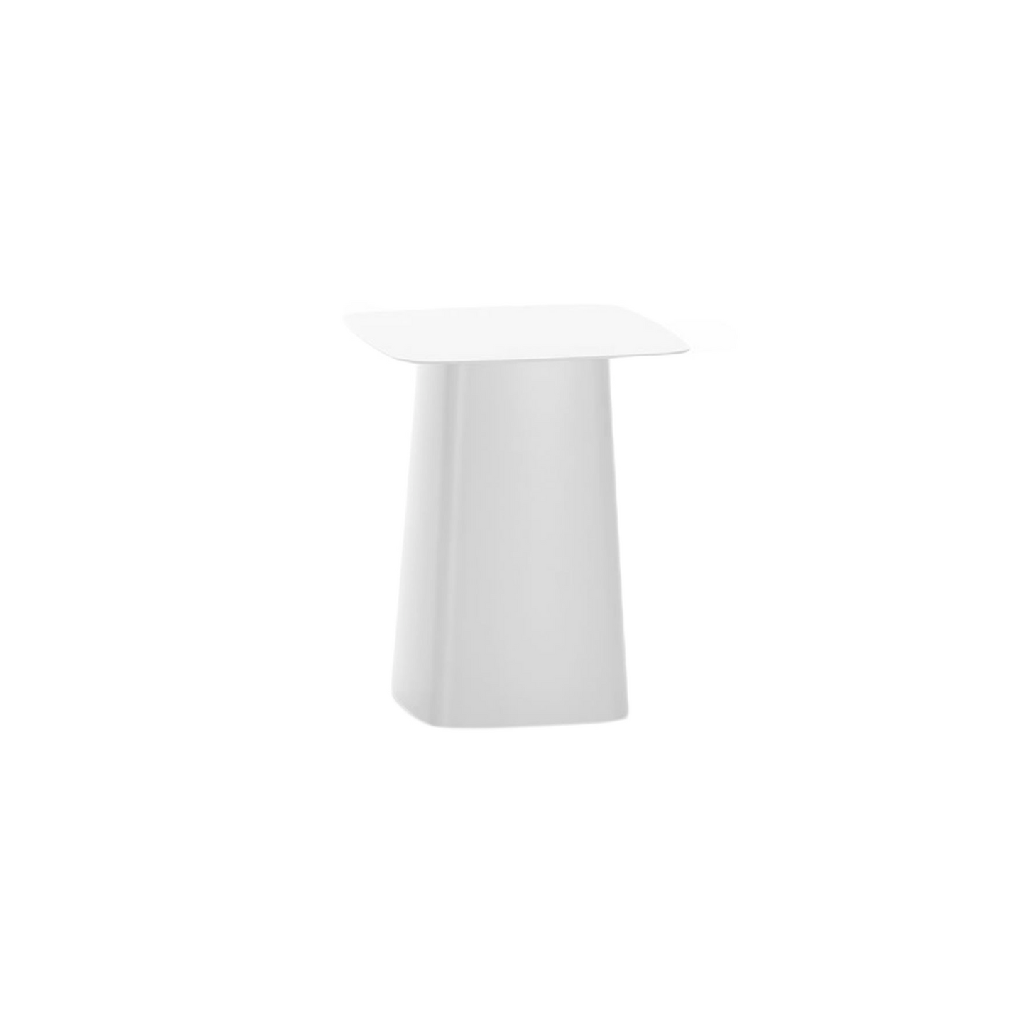 Vitra Metal Side Tables Small White