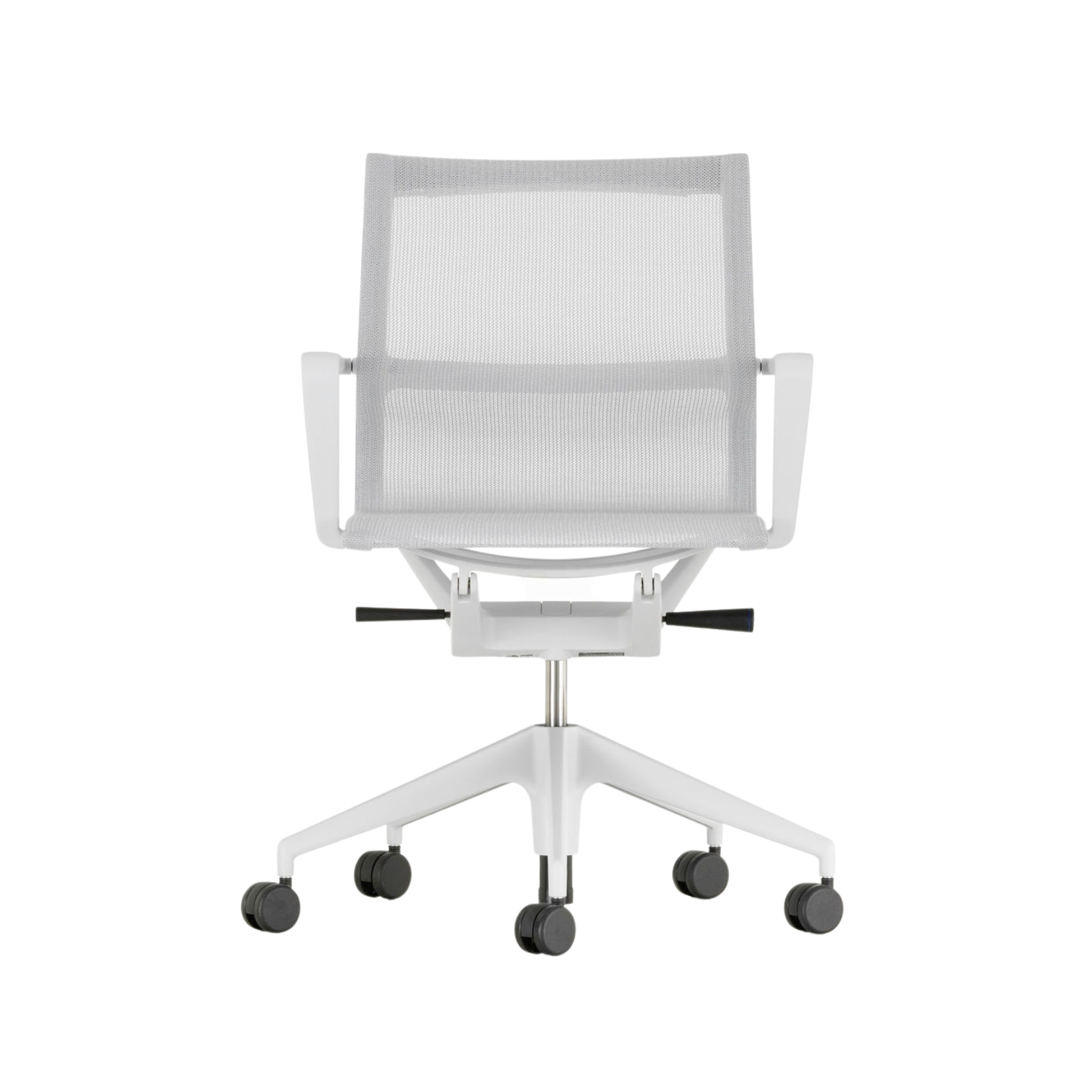 Vitra Physix - TrioKnit, Silver Office Chair Front