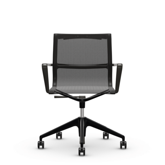 Vitra Physix Studio - TrioKnit, Black Pearl Office Chair Front